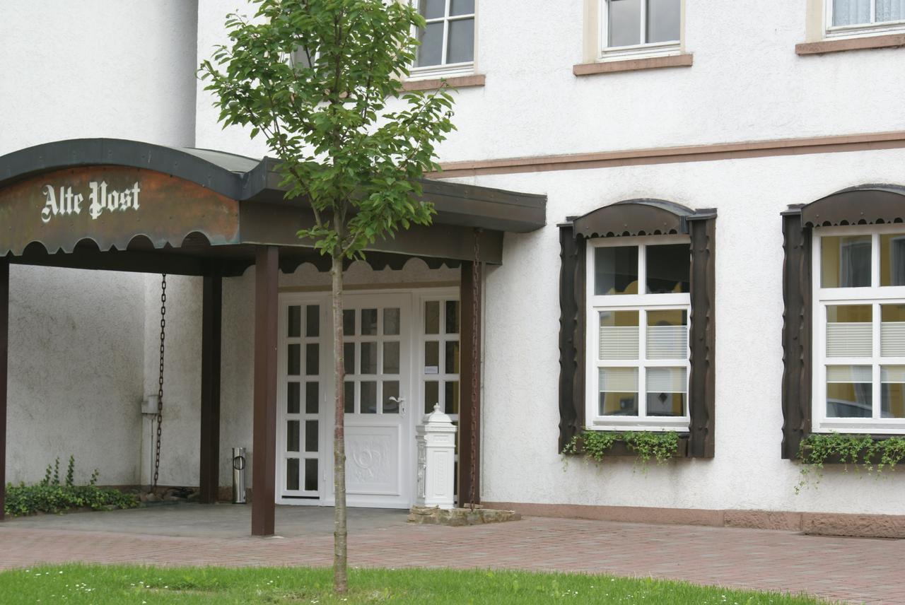 Hotel Garni Alte Post Boffzen Exterior foto